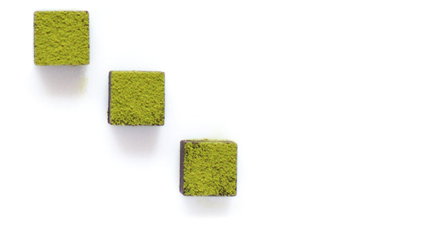 Feel Good Chocolates Matcha + Cacao Nibs