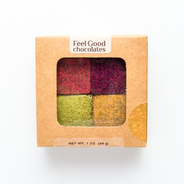 Feel Good Chocolates - Superfood Dark Chocolate Sampler