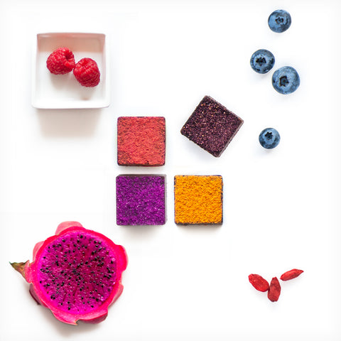 Feel Good Chocolates - Super Fruits Dark Chocolate Sampler